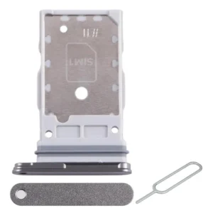 Genuine Samsung Galaxy S24 Ultra 5G (SM-S928) Black SIM Tray Replacement UK with Ejector tool.