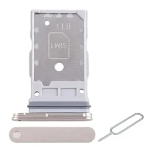 Samsung Galaxy S24 / S24+ 5G Gold SIM Tray.With Sim ejector tool- Dual Sim holder sim tray