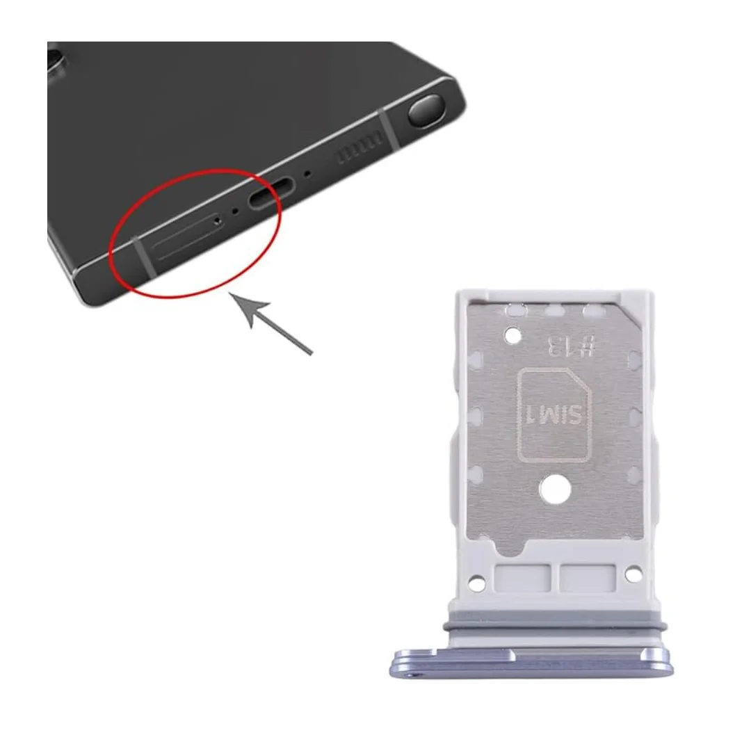 Genuine Samsung Galaxy S24 / S24+ Purple SIM Tray (SM-S921 / SM-S926) - Image 4