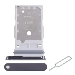 Samsung Galaxy S24 / S24+5G Black SIM Tray Replacement (SM-S921 / SM-S926).Dual Sim holder With Sim Ejector Tool.
