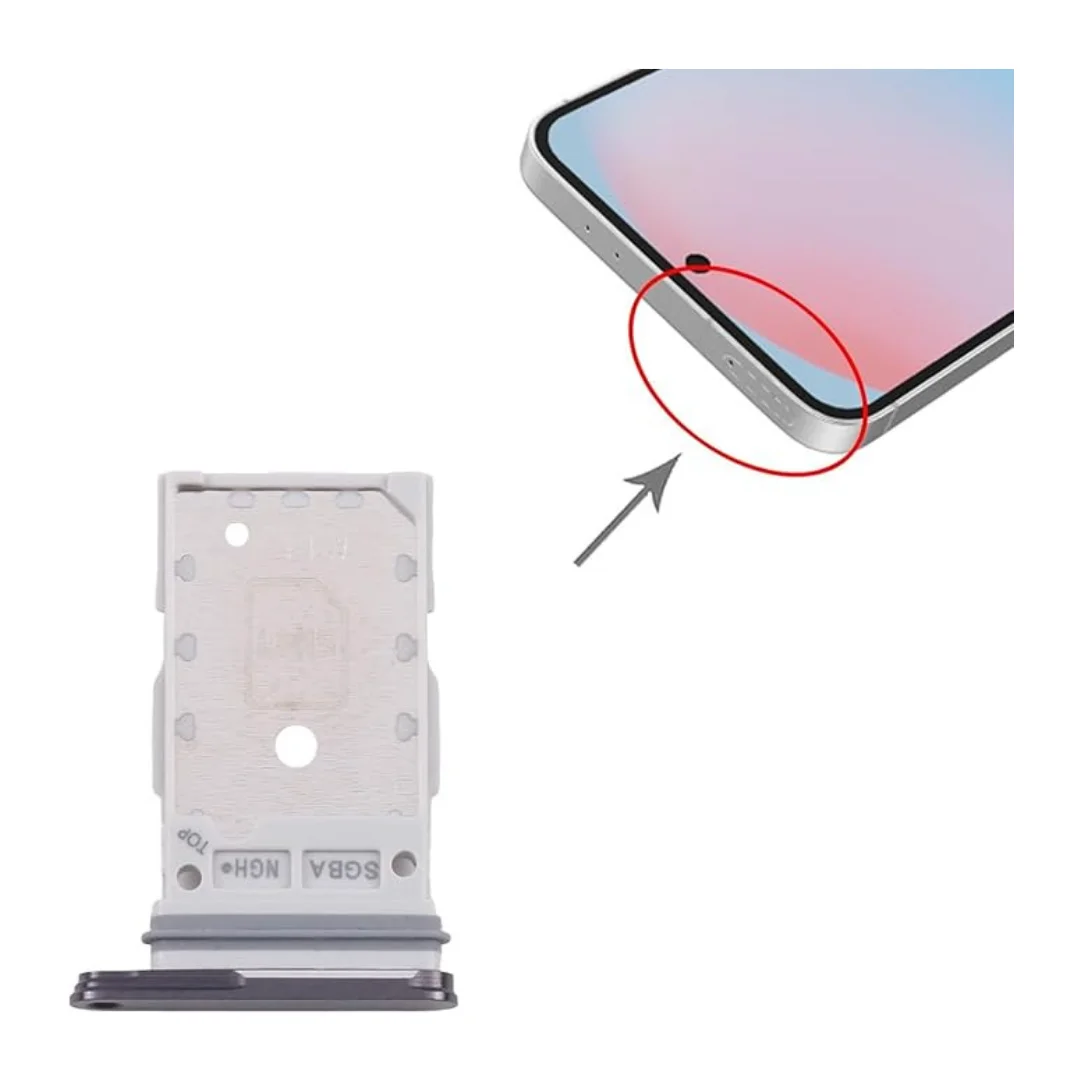 SIM Card Tray for Samsung Galaxy S24 FE (SM-S721B) Black Replacement - Image 5
