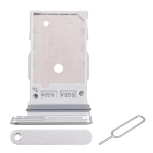Samsung S24 FE SIM Tray Silver UK OEM Fit with sim ejector tool