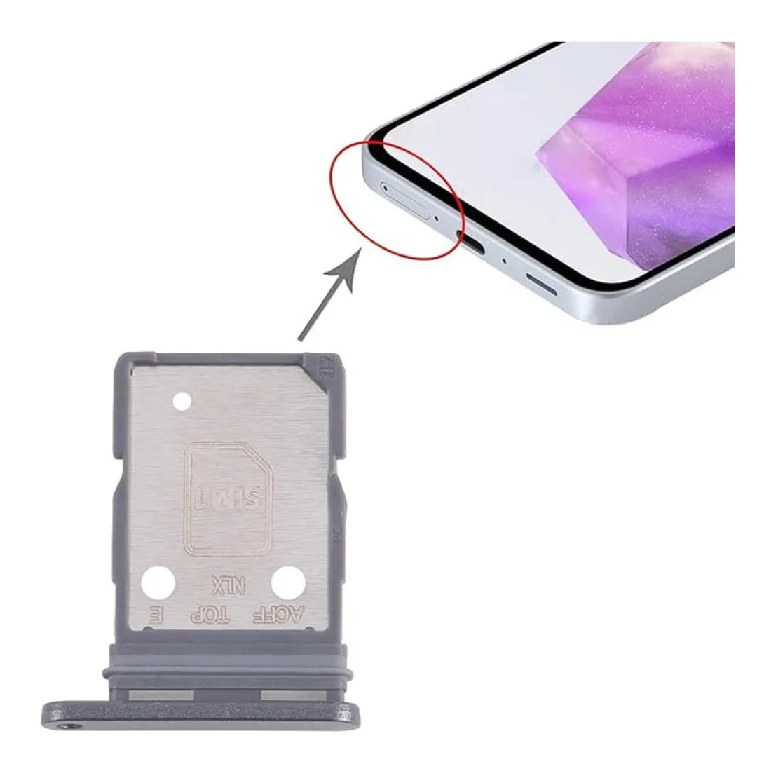 Black SIM Card Tray for Samsung Galaxy A36 (SM-A366B) Precision Replacement UK - Image 2
