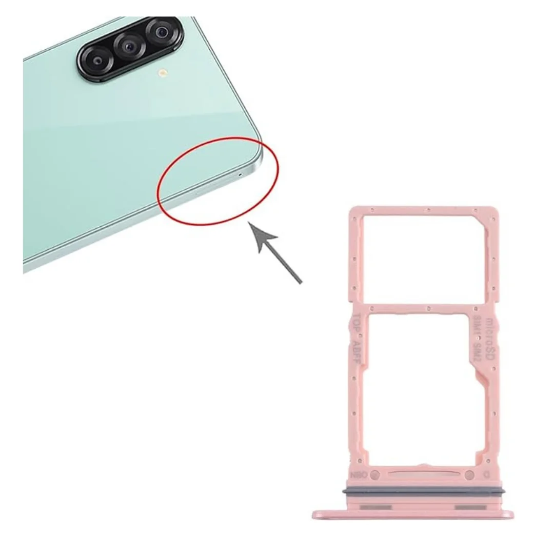 Samsung Galaxy A26 (SM-A266B) Pink SIM Card Tray – Stylish Precision Fit Replacement. - Image 5