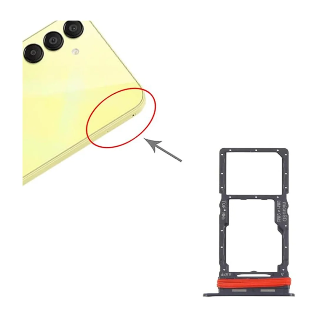 Samsung A16 5G (SM-A166B) Black SIM Card Tray OEM Fit With Sim Ejector Tool - Image 3